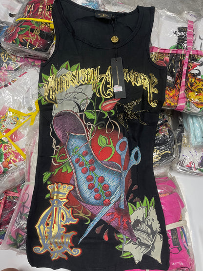Vintage Ed Hardy & Christian Audigier Women's/Men's Tops Wholesale Bundles