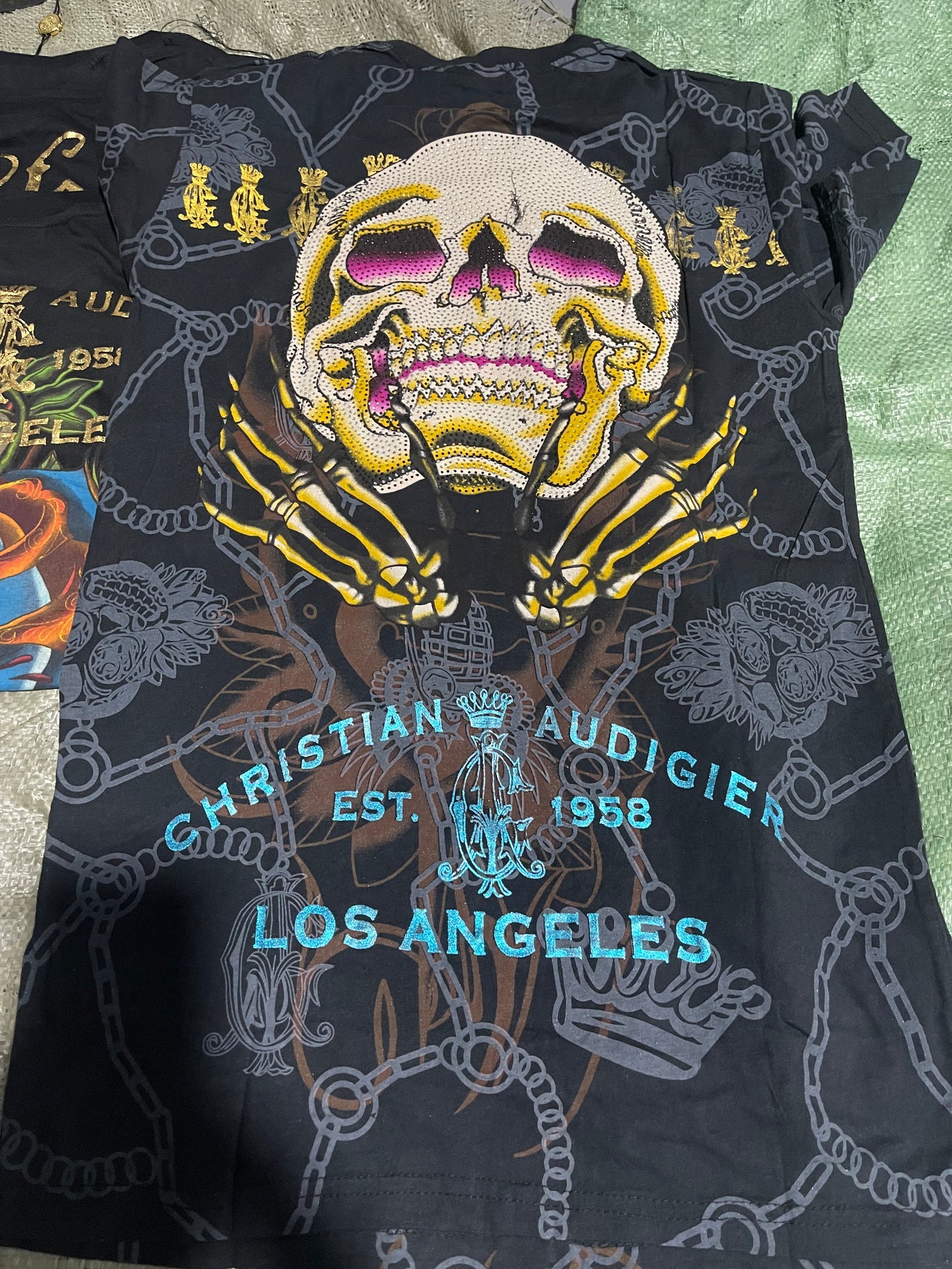 Vintage Ed Hardy & Christian Audigier Women's/Men's Tops Wholesale Bundles