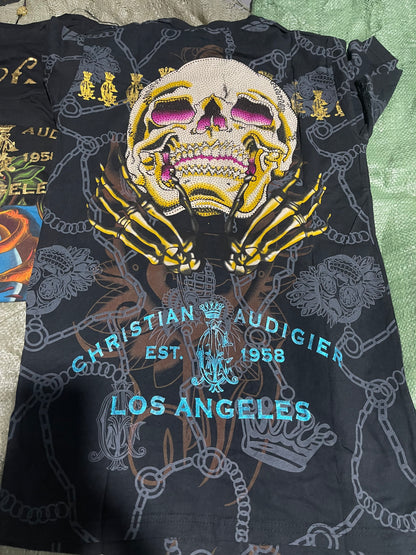 Vintage Ed Hardy & Christian Audigier Women's/Men's Tops Wholesale Bundles