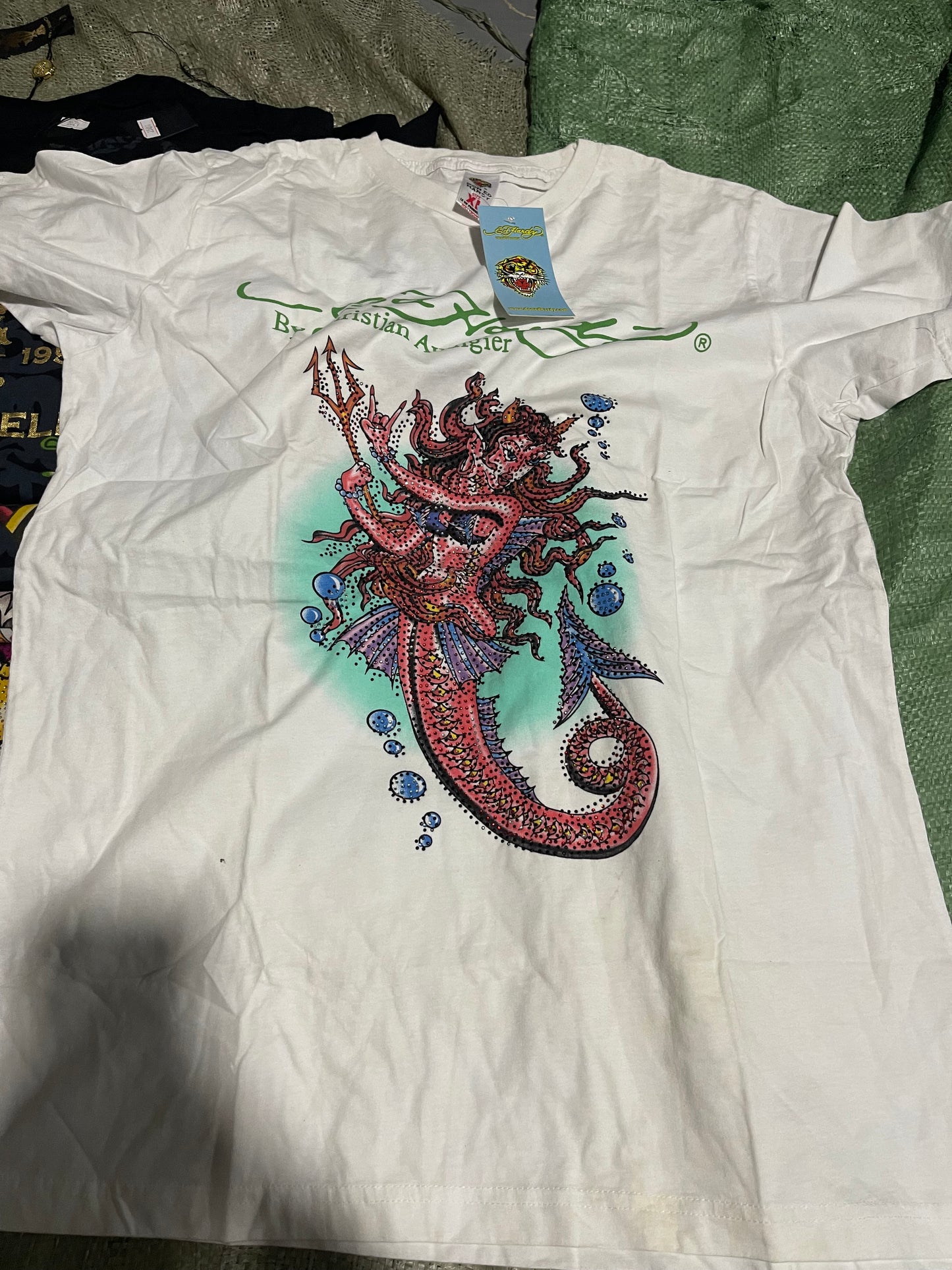 Vintage Ed Hardy & Christian Audigier Women's/Men's Tops Wholesale Bundles