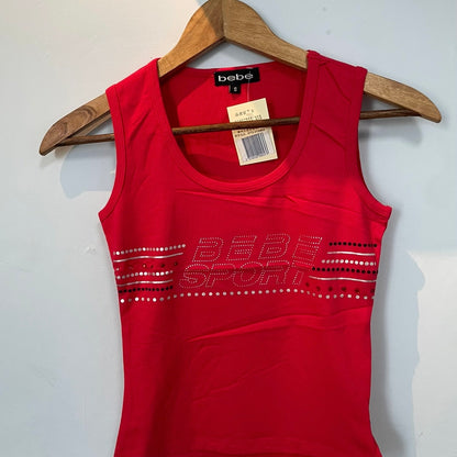 Vintage bebe Sports Tank Tops Dead Stock
