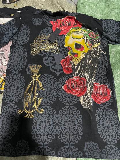 Vintage Ed Hardy & Christian Audigier Women's/Men's Tops Wholesale Bundles