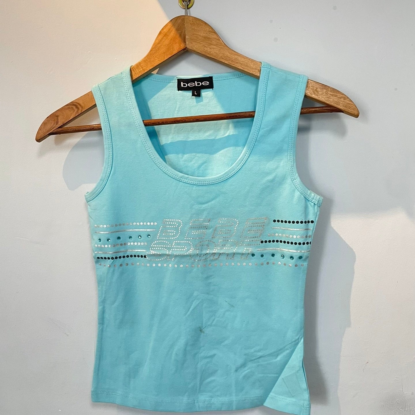 Vintage bebe Sports Tank Tops Dead Stock
