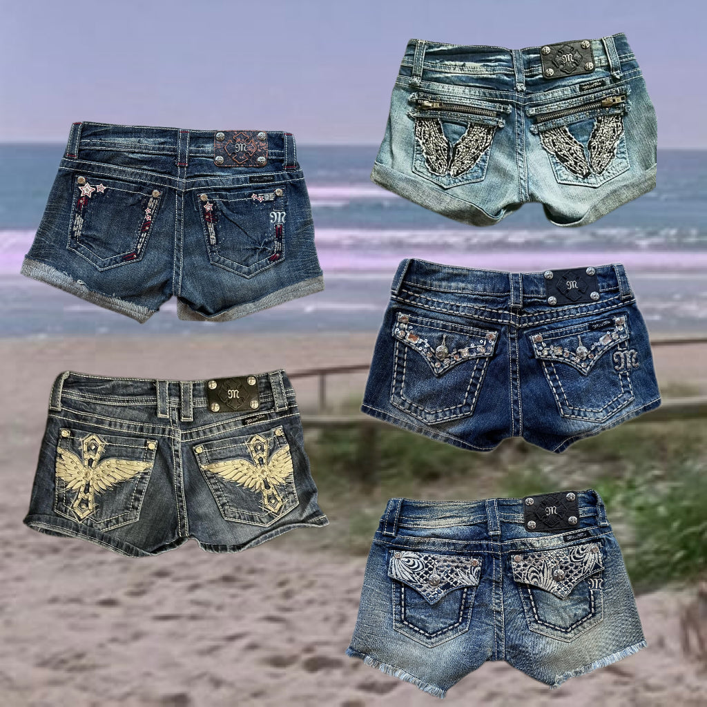 *Size 26* Vintage Remake Miss Me Shorts Wholesale Bundles