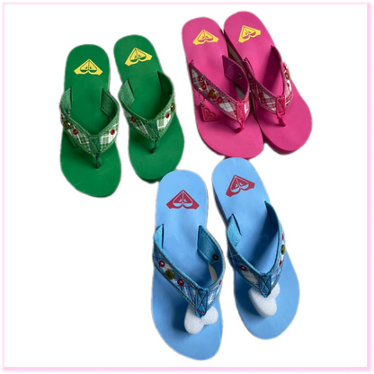 Vintage Roxy Wedge Flip Flops Wholesale Bundle