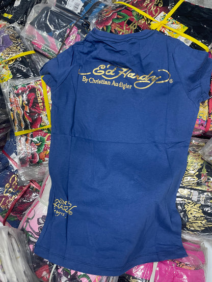 Vintage Ed Hardy & Christian Audigier Women's/Men's Tops Wholesale Bundles