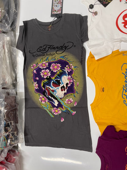 Vintage Ed Hardy Women's Tops Wholesale Bundles