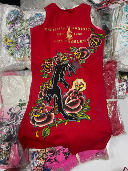 Vintage Ed Hardy & Christian Audigier Women's/Men's Tops Wholesale Bundles