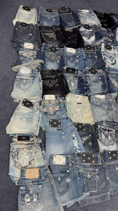 *Size 26* Vintage Remake Miss Me Shorts Wholesale Bundles